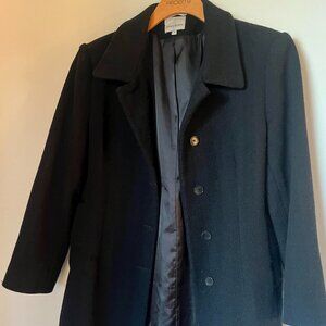 Wool Button Down Coat